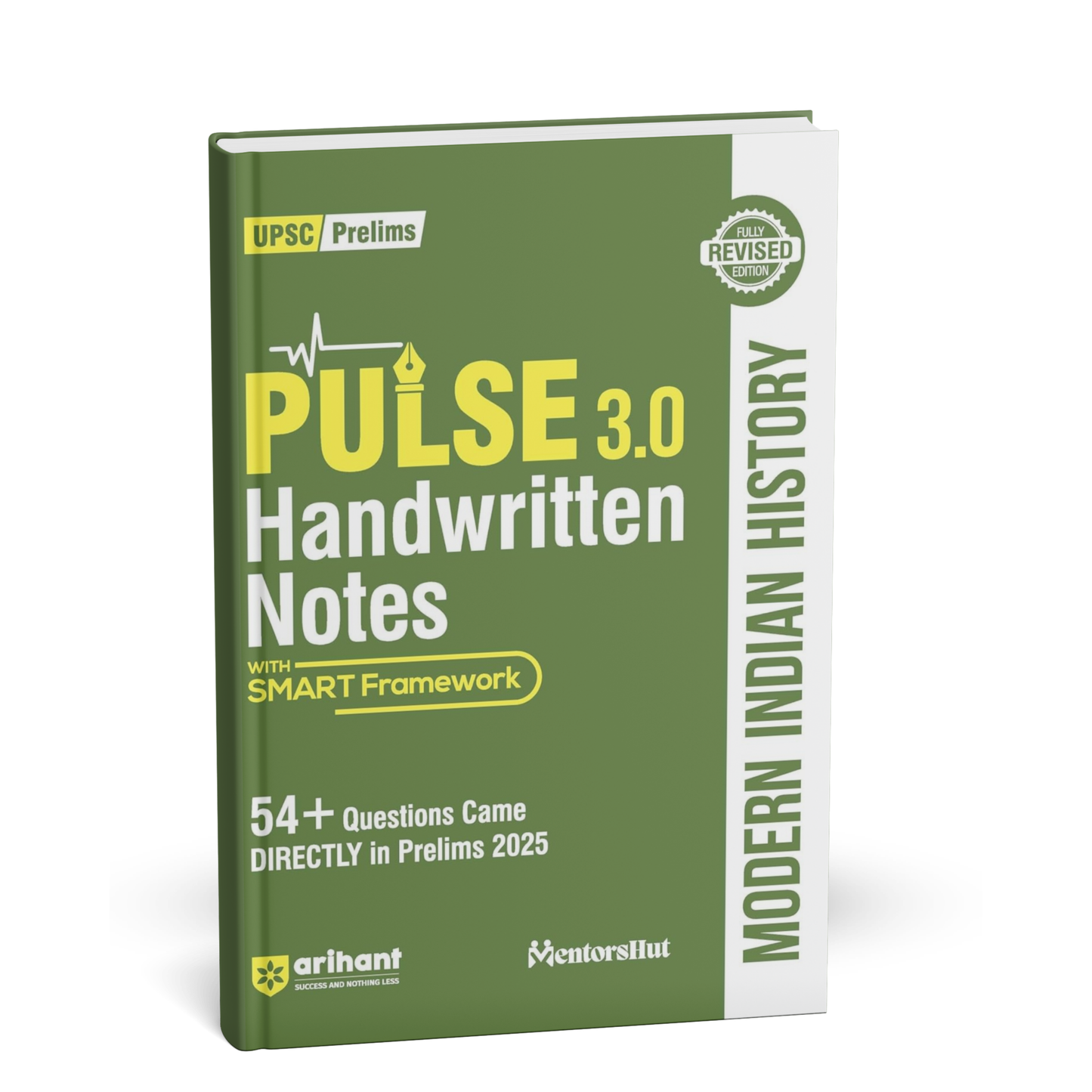 Arihant - PULSE 3.0 UPSC Prelims 2026 Handwritten Notes – Modern Indian History | English Medium