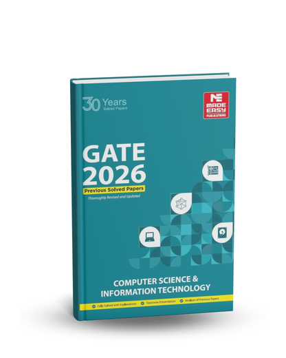 Made Easy GATE 2026 – Previous Solved Papers (Computer Science & Information Technology) English Medium