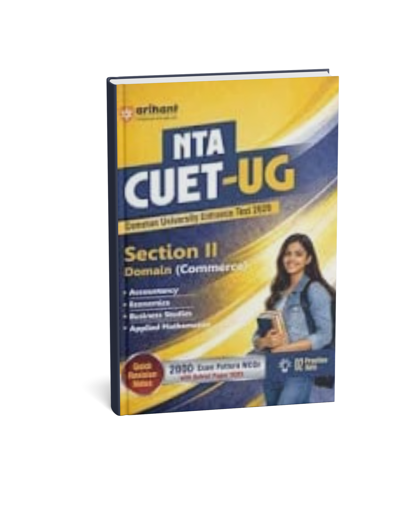 Arihant NTA CUET UG 2026 | Section II – Domain (Commerce) | Accountancy, Economics, Business Studies & Applied Maths [ English Medium]