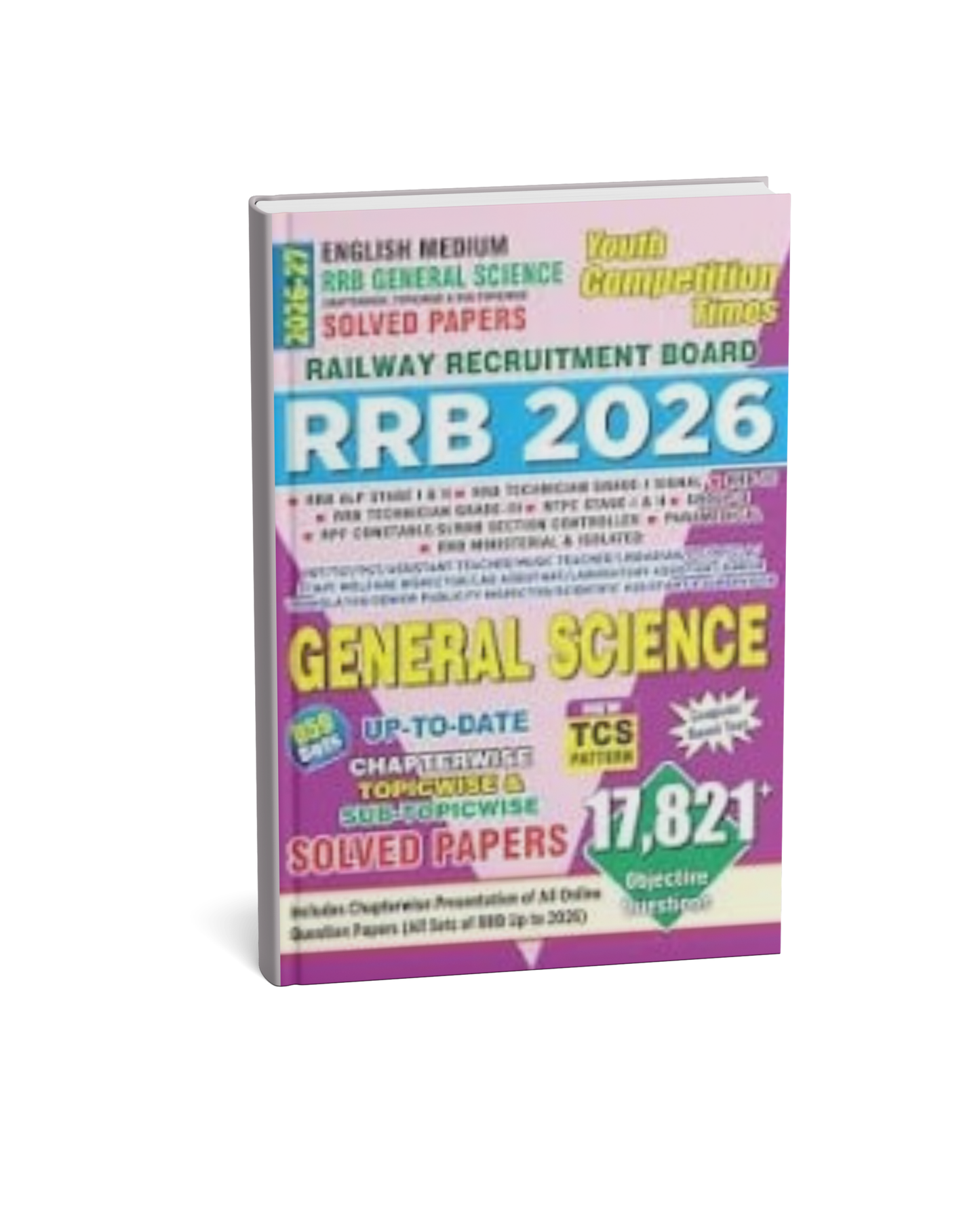 Youth Competition Times RRB General Science Chapterwise Solved Papers 2026 [English Medium]