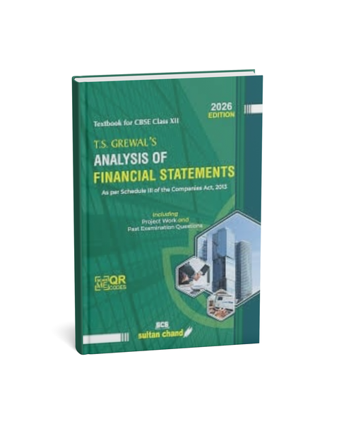 T.S. Grewal Analysis of Financial Statements – Textbook for Class 12 |2026| (English Medium)