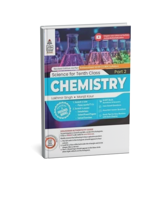S. Chand School Lakhmir Singh Science Class 10 Chemistry Part 2 (2026–27) for CBSE Board Exams