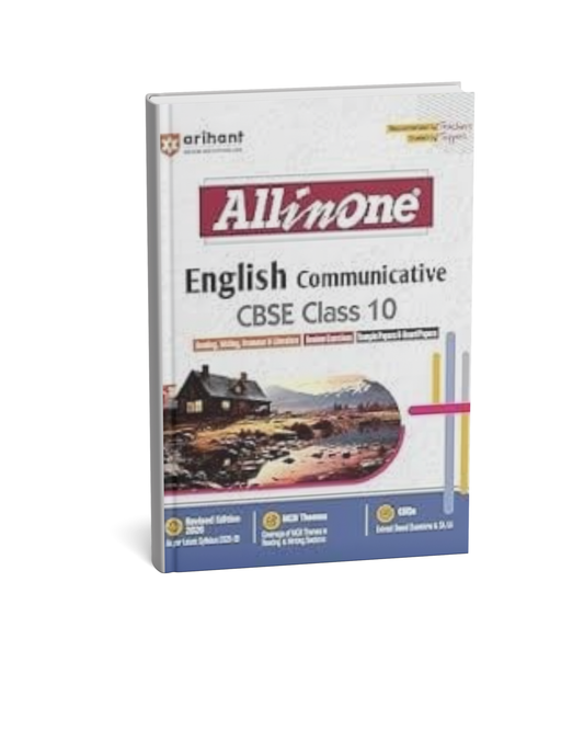 Arihant Publications All In One English Communicative CBSE Class 10 [English Medium]