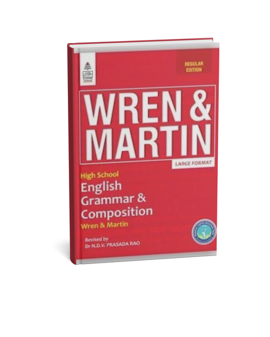 S.CHAND Wren & Martin’s High School English Grammar & Composition – Regular Edition (2026–2027)
