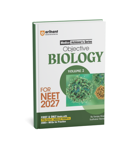 Arihant Medico Achiever Series Objective Biology Volume 2 for NEET 2027 | (English Medium)