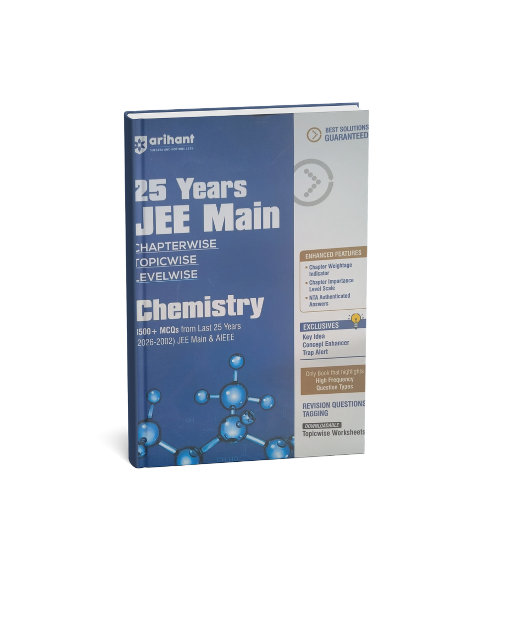 Arihant 25 Years JEE Main Chemistry Solved Papers [English Meduim]