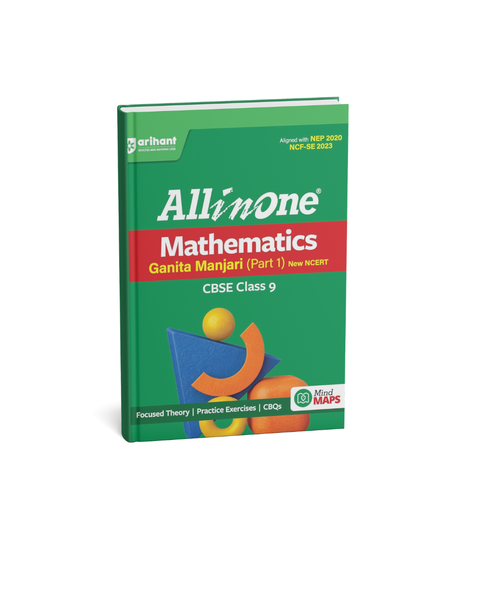 Arihant All in One Mathematics Ganita Manjari (Part 1) Class 9th CBSE (English Medium)