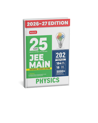 MTG 25 Years JEE Mains Physics Chapterwise & Topicwise Solutions (2026–2027) English Medium