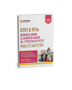 Arihant CTET & TETs English Language & Pedagogy Class 1-5 & 6-8 Edition 2026 (English Medium)