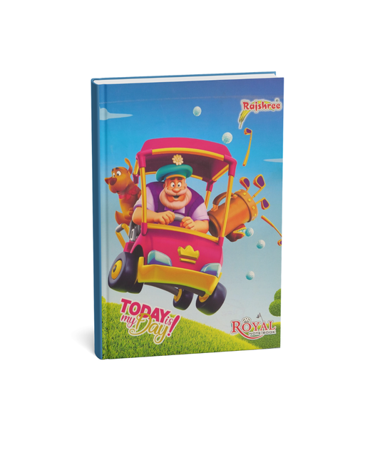 Rajshree Enterprises 120 Pages Ruled Notebook - (Buy 1 Get 1 Free)
