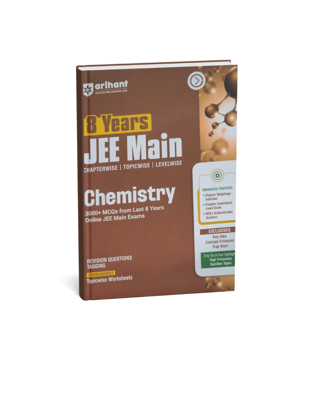 Arihant JEE Main Chemistry 8 Years Chapterwise, Topicwise & Levelwise 3000+ MCQ Edition 2027 (English Medium)