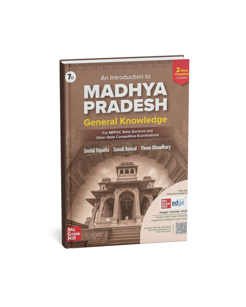 TMH An Introduction to Madhya Pradesh General Knowledgee By Snehil Tripathi, Sonali Bansal, Pavan Choudhary (7th Edition) (English Medium)