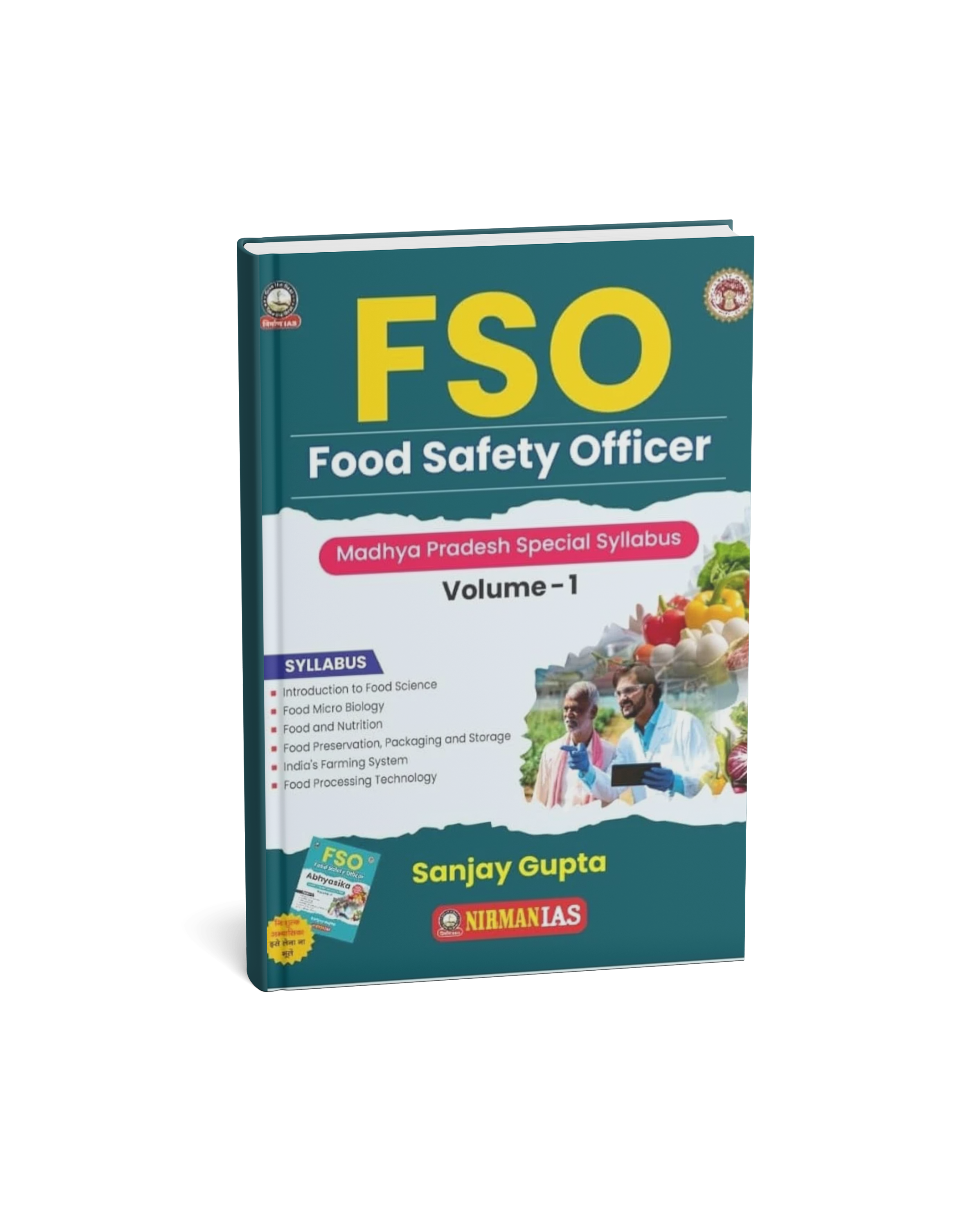Nirman FSO - Food Safety Officer (Volume-1)  (English Medium)