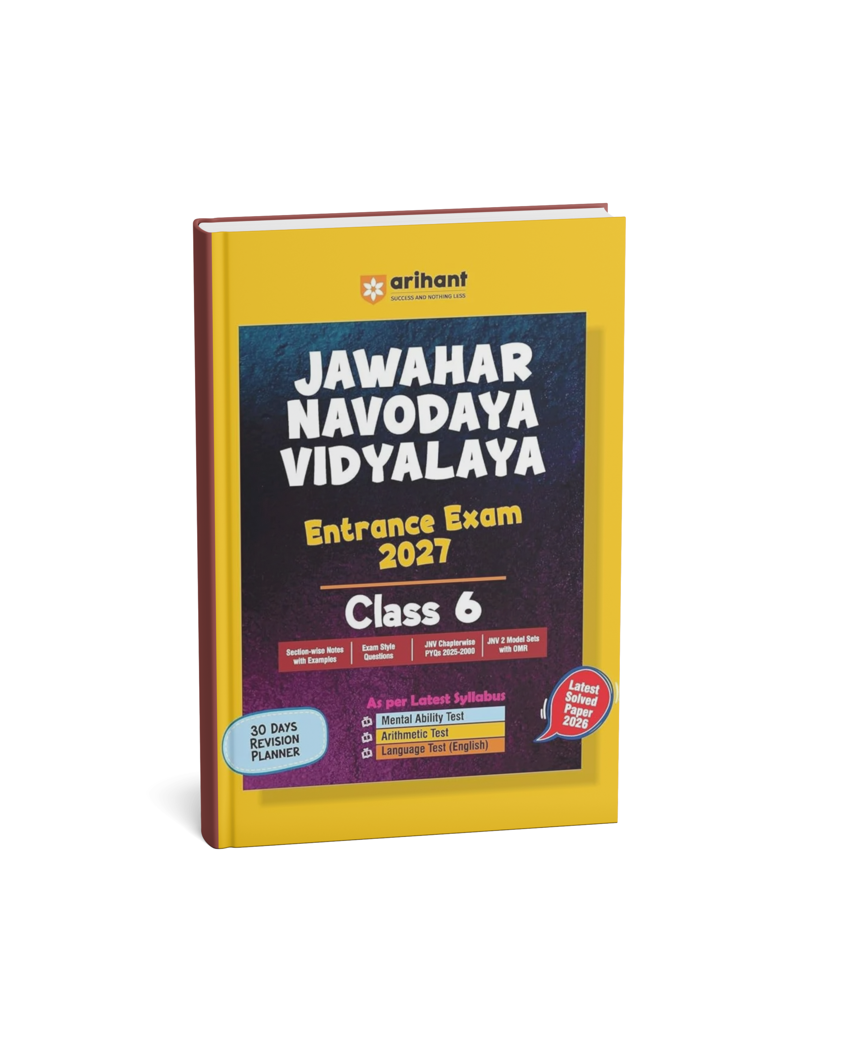 Arihant Jawahar Navodaya Vidyalaya Entrance Exam 2027 [English Medium]