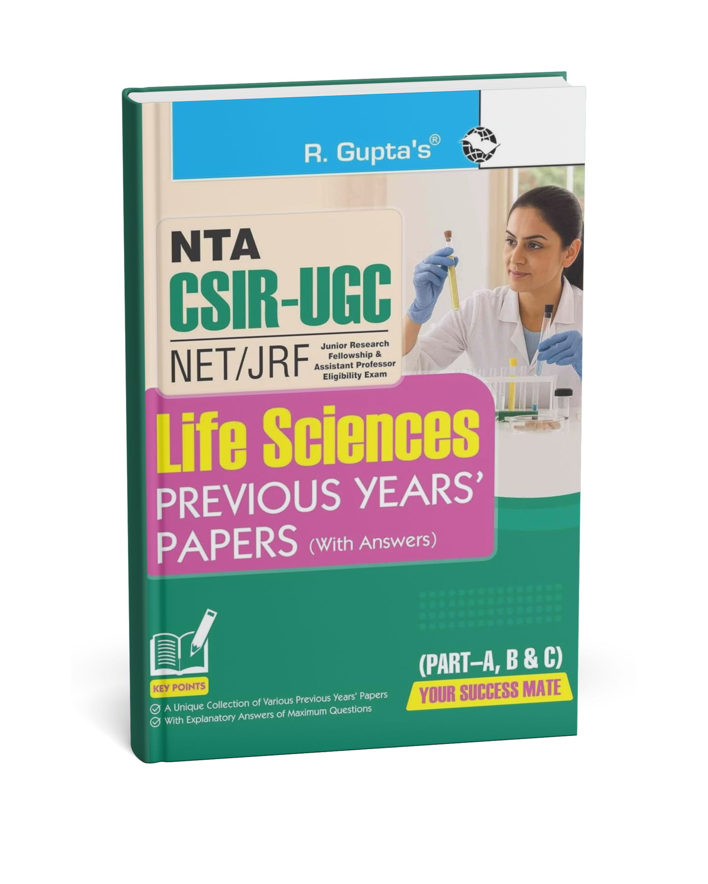 R. Gupta CSIR-UGC NET Life Sciences | Previous Years|Solved Papers|English Medium
