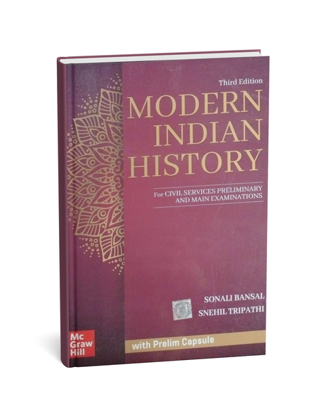 TMH Modern Indian History 3rd Edition By Sonali Bansal & Snehil Tripathi [English Medium]