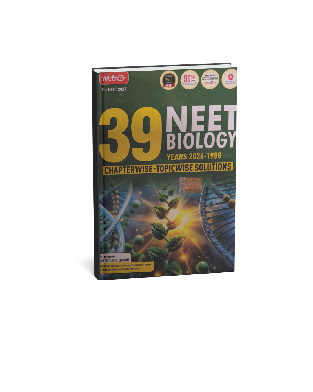 MTG 39 Years NEET Biology Chapterwise-Topicwise Solutions (2026-1988) for NEET 2027 Exam (English Medium)