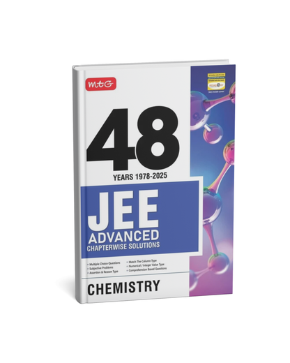 MTG 48 Years 1978-2025 JEE Advanced Chapter-wise Solutions – Chemistry (English Medium)