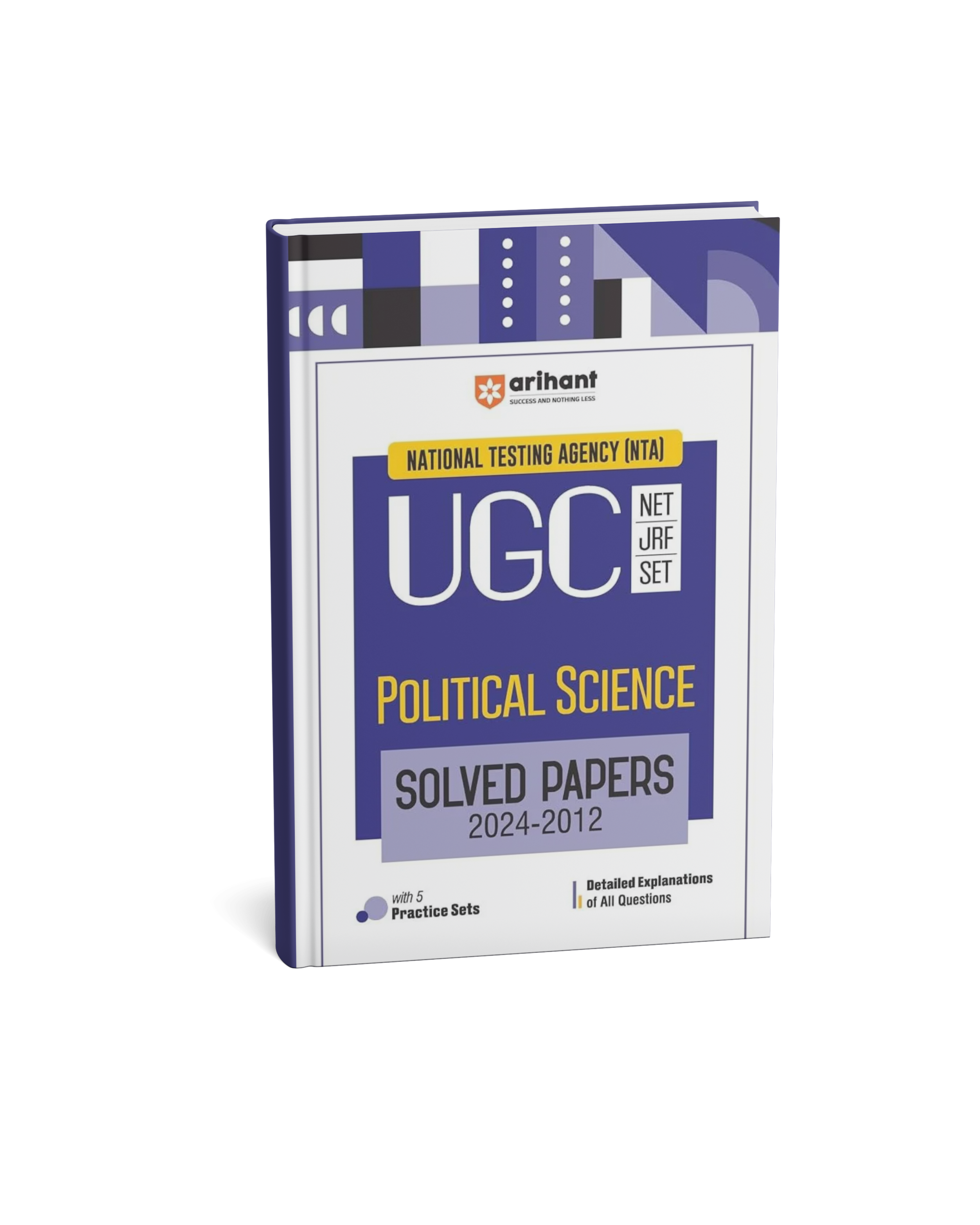Arihant NTA UGC NET/JRF Political Science Solved Papers (2024–2012) (English Medium)