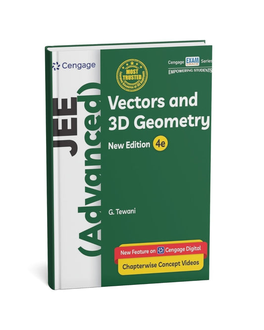 Vectors and 3D Geometry for JEE (Advanced) | 4rd Edition (2026) |  Cengage Publication