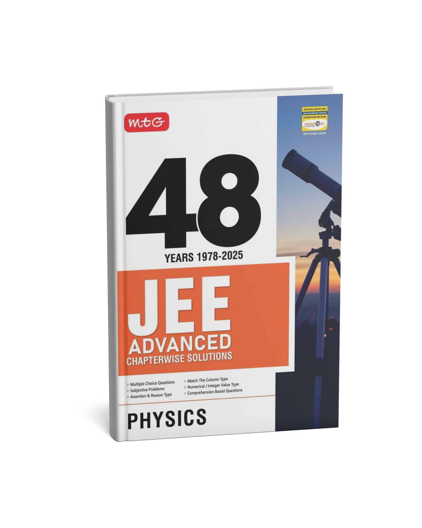 MTG 48 Years JEE Advanced (1978–2025) Chapter-wise Solutions Physics (English Medium)