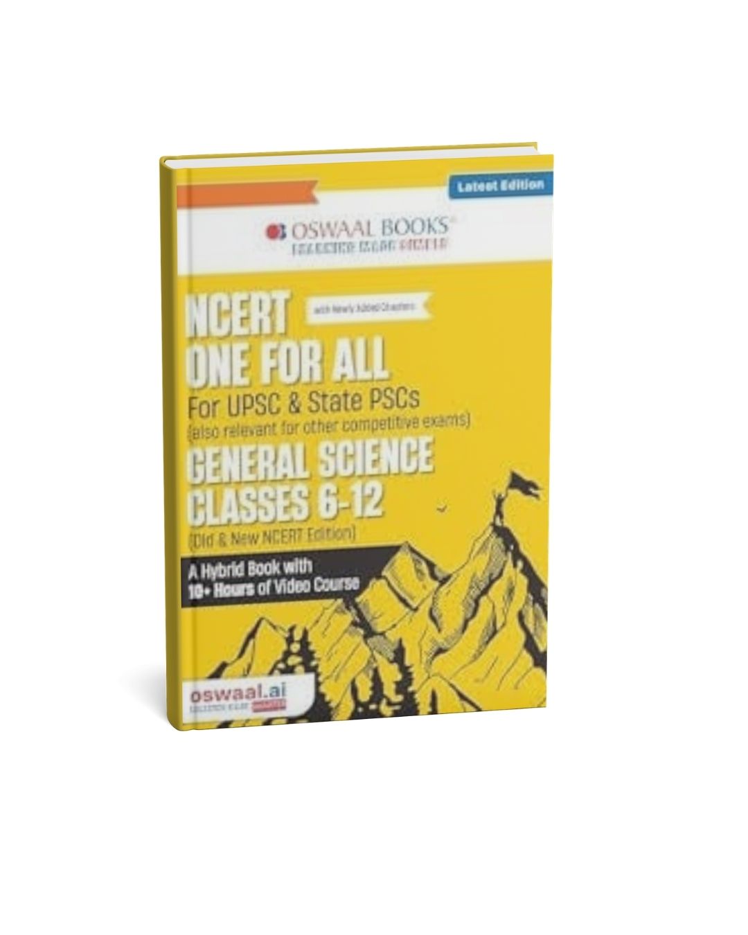 Oswaal NCERT One For All Book for UPSC & State PSCs | General Science Classes 6-12 (Old & New NCERT Edition) Latest Edition