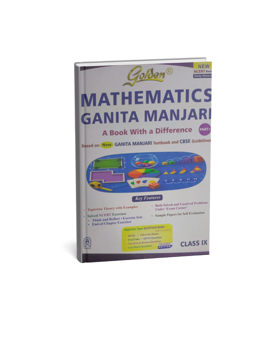 New Age Golden Mathematics (Ganita Manjari) Class 9 Part 1 Edition 2026 (English Medium)