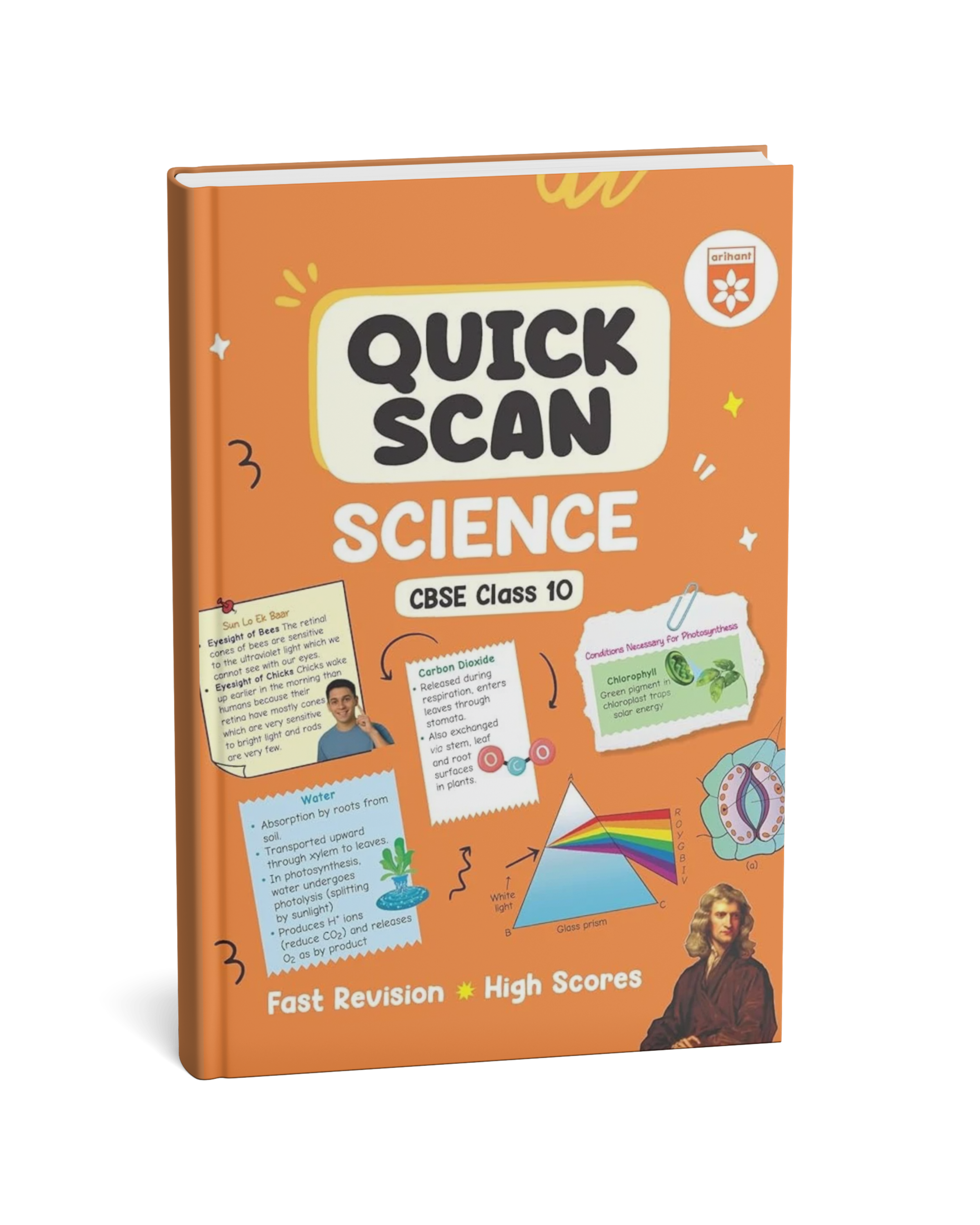 Arihant QUICK SCAN CBSE Class 10th Science [English Medium] – B3books
