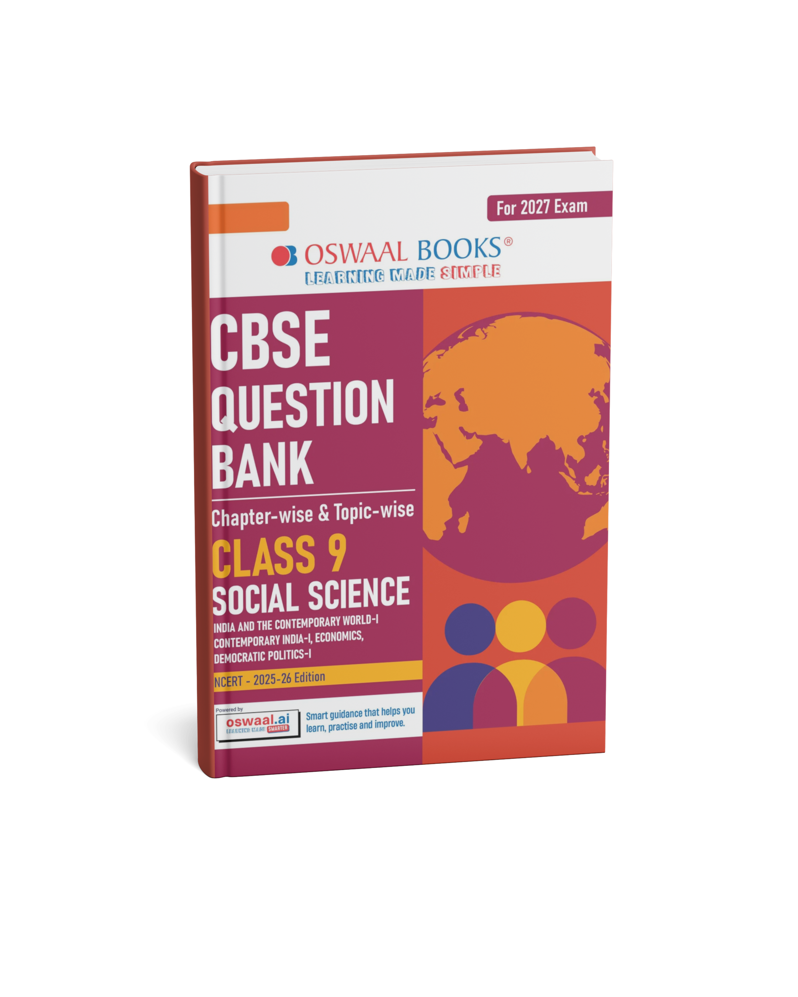 Oswaal CBSE Question Bank Class 9 Social Science Chapter-wise & Topic-wise (English Medium)