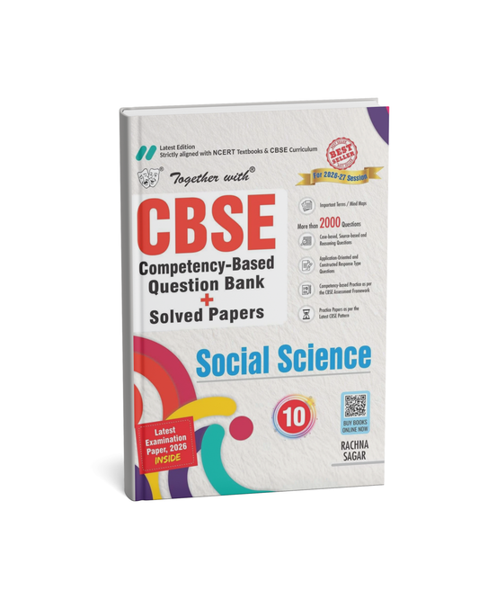 Together with CBSE Social Science Class 10 (2026–27 Edition) Rachna Sagar (English Medium)