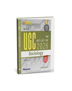 Pearson NTA UGC NET / SET / JRF Sociology Paper II 2026 (4th Edition) Manoj Sonker