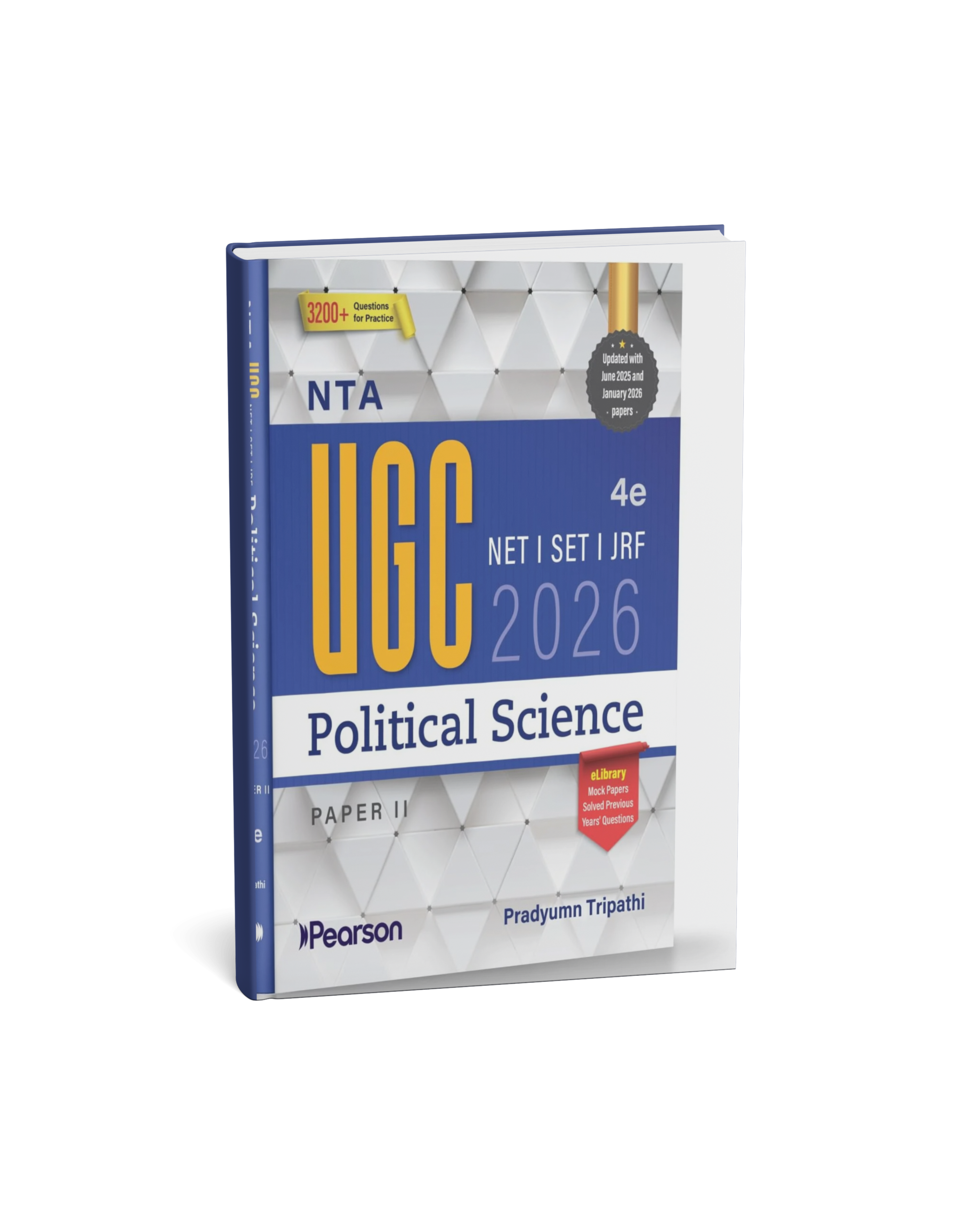Pearson NTA UGC NET / SET / JRF Political Science Pradyumn Tripathi (English Medium)