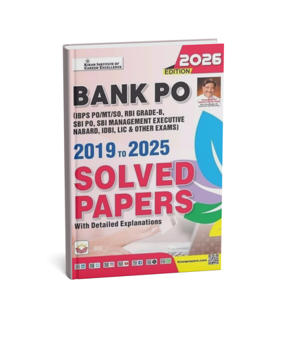 Kiran Publication Bank PO Solved Paper 2026 [English]