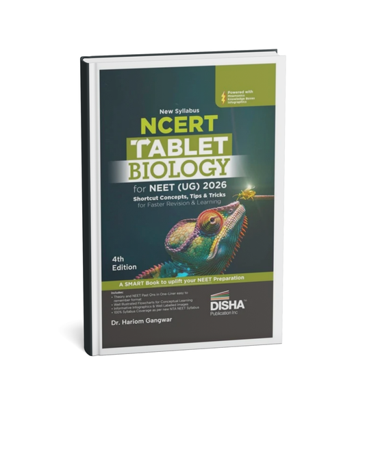 Disha NCERT Tablet Biology for NEET (UG) 2026 – 4rd Edition [English]