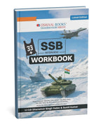 Oswaal Books SSB Interview Workbook (33+) Latest Edition for NDA, CDS, AFCAT, TES, Navy Tech (English Medium)
