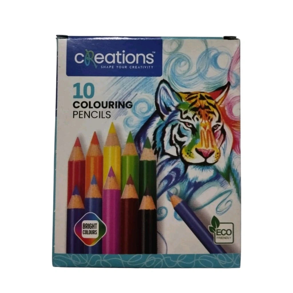 Creations Colouring Pencils 10 Colours