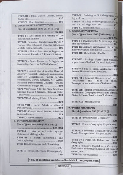 SSC General Awareness Chapterwise Solved Papers (1999–Till Date) By Kiran Prakashan