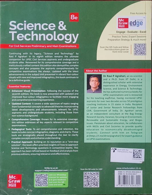 TMH Science & Technology by Ravi P. Agrahari (English Medium)