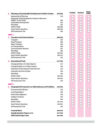 Arihant CBSE All in One Geography Class 12 Exam 2026 | Complete Revised Edition (E)