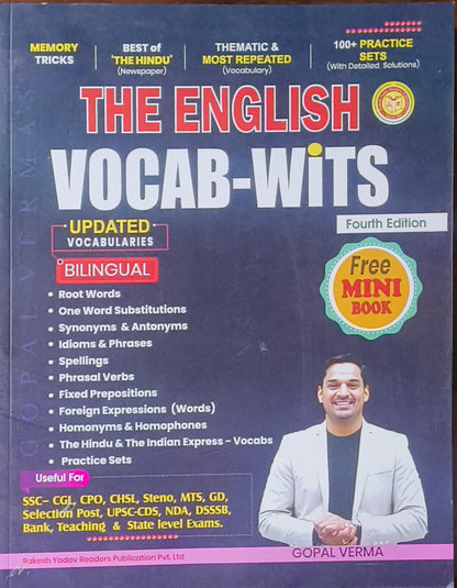 The English Vocab-Wits By Gopal Verma (Rakesh Yadav Readers Publication)
