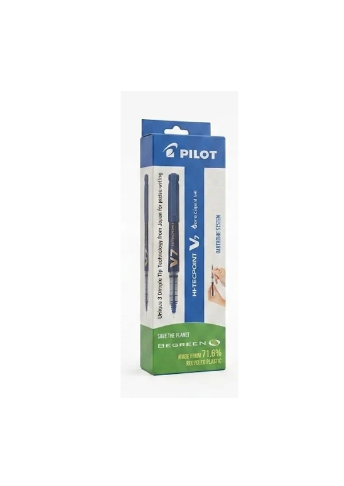 Pilot Hi-Tecpoint V7 Pure Liquid Ink Pen Black