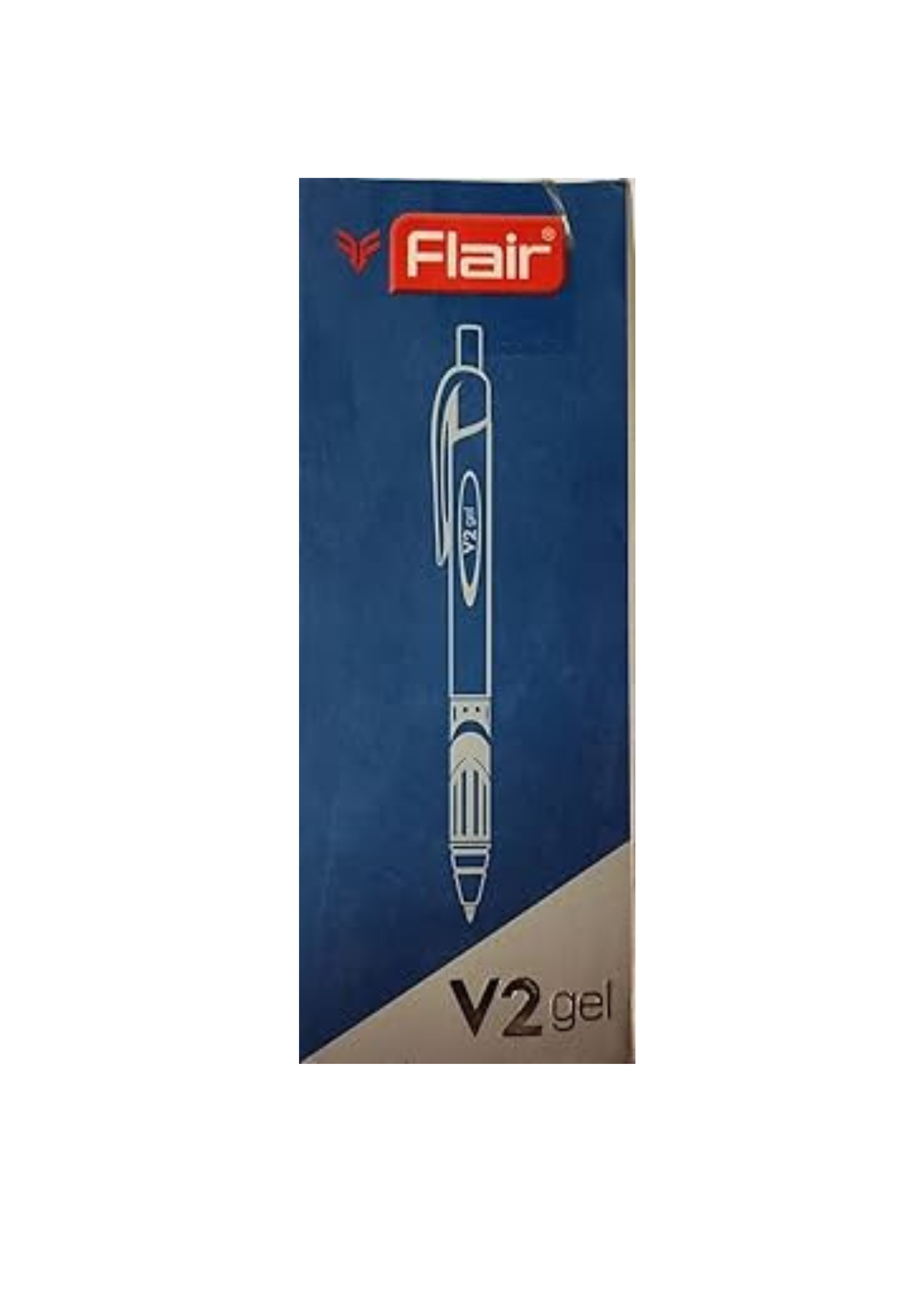 Flair V2 Gel Pen Black – 10 Pieces