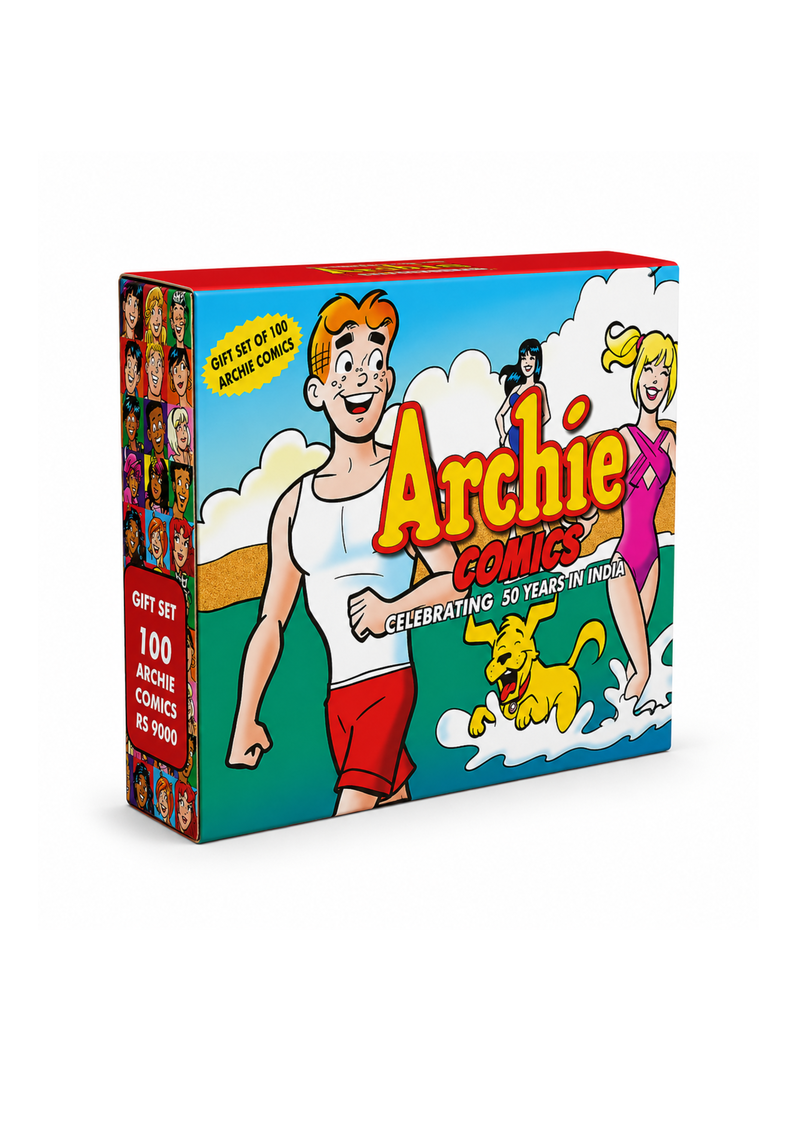 Archie Comics Gift Set of 100 Comics | Collector's Box Set | Celebrating 50 Years in India (Paperback)