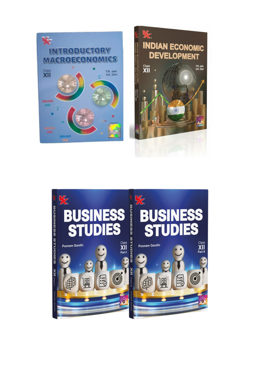 VK  Class 12 Commerce set Poonam Gandhi, T.R. Jain & V.K. Ohri | English Medium 2026-27