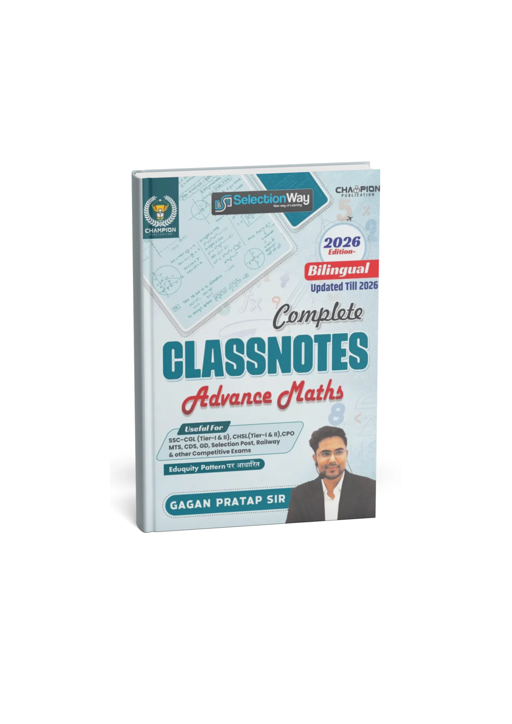Champion Complete Class Notes Advance Maths 2026 By Gagan Pratap Sir (Bilingual)