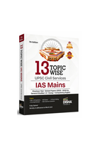 Disha 13 Topic Wise UPSC Civil Services IAS Mains General Studies (PYQ 2025–2013) 7th Edition | (English Medium)
