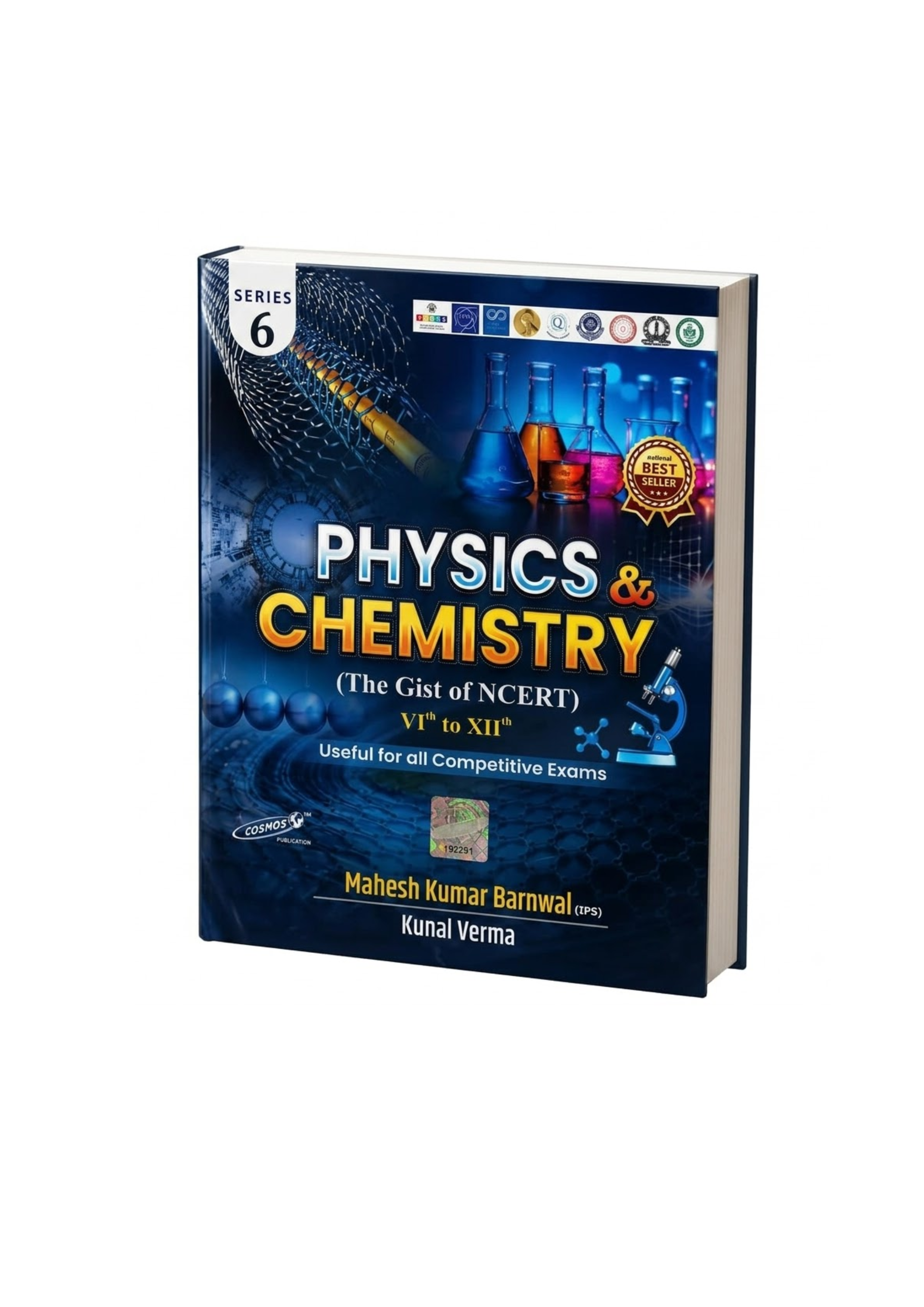 Cosmos Physics & Chemistry NCERT 6 to 8 series 6 By Mahesh Kumar Barnwal (English Medium)