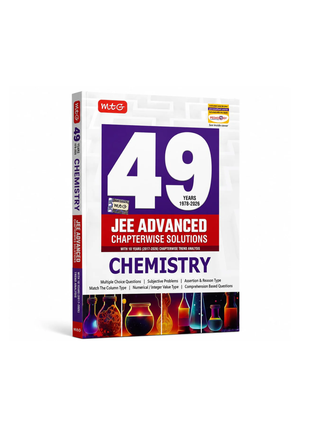 MTG 49 Years 1978-2025 JEE Advanced Chapter-wise Solutions Chemistry (English Medium)