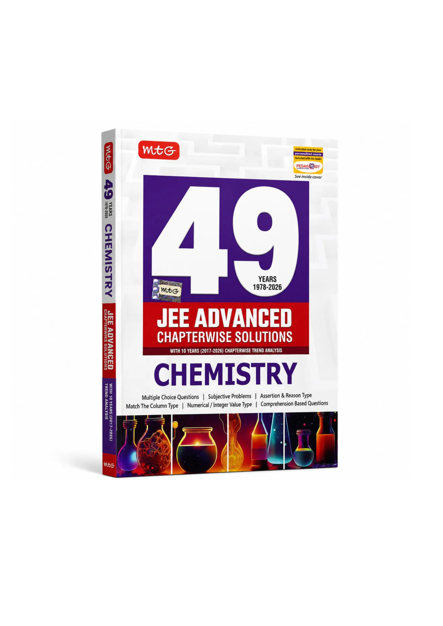 MTG 49 Years 1978-2025 JEE Advanced Chapter-wise Solutions Chemistry (English Medium)