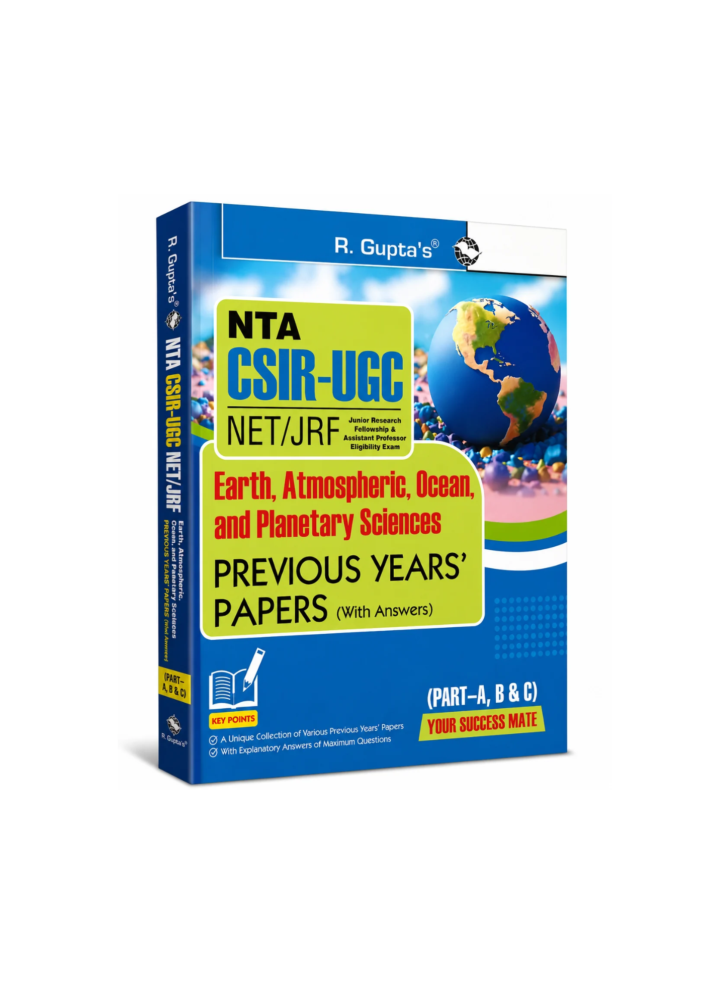 R. Gupta's NTA CSIR-UGC NET/JRF Earth, Atmospheric, Ocean & Planetary Sciencs Previous Years' Papers (English Medium)